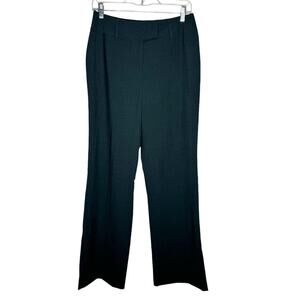 ALFANI / teal blue high rise bootcut trouser career dress pants / 8